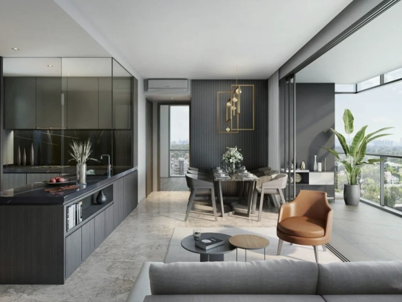 Hyll on Holland Living Room