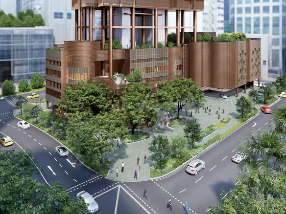 One Bernam Facade