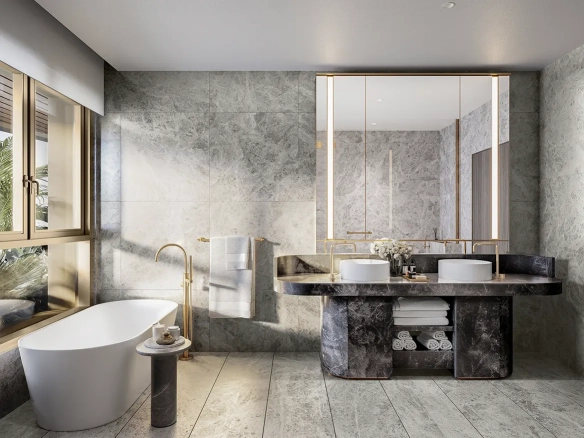 Park Nova Master bathroom